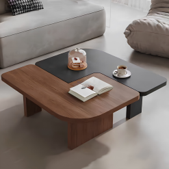 Bộ Bàn Sofa Vân Gỗ Tự Nhiên BSF005