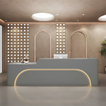Quầy Lễ Tân QLT002