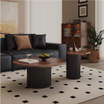 Bộ Bàn Sofa Vân Gỗ Tự Nhiên BSF004