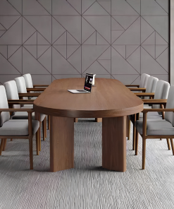 Bàn Họp Hình Oval MT065